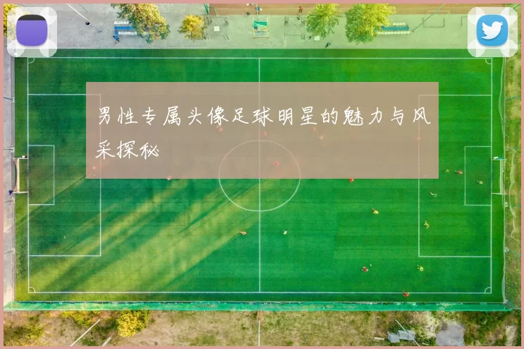 男性专属头像足球明星的魅力与风采探秘