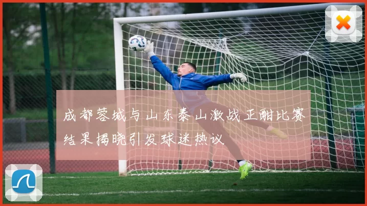 成都蓉城与山东泰山激战正酣比赛结果揭晓引发球迷热议
